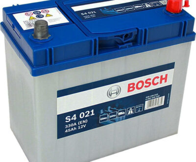 Bosch Μπαταρία Αυτοκινήτου S4021 BLUE LINE (45Ah/330A) ΔΕΞ. 238x129x227 ΧΟΝΤΡΟΣ ΠΟΛΟΣ