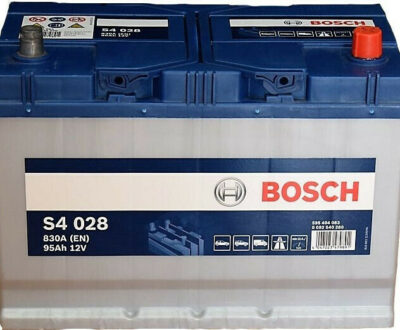 Bosch Μπαταρία Αυτοκινήτου S4028 BLUE LINE  (95Ah/830A) ΔΕΞ. 306x173x225