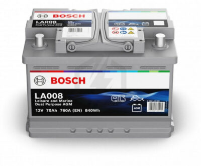 Bosch Μπαταρία Αυτοκινήτου LA008 BLUE LINE (70Ah/760A) ΔΕΞ.
