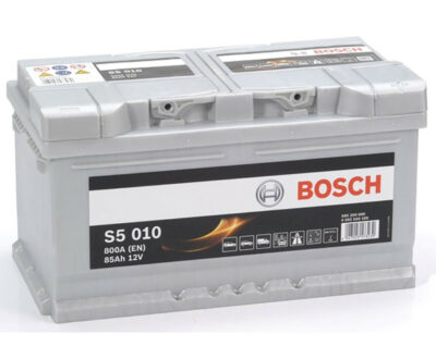 Bosch Μπαταρία Αυτοκινήτου S5010 BLACK LINE (85Ah/800A) ΔΕΞ. 315x175x175