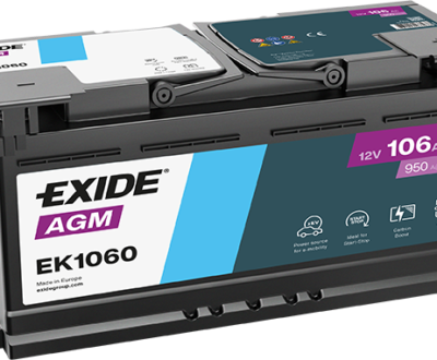 Exide Μπαταρία Αυτοκινήτου EK1060 AGM (106Ah/950A)