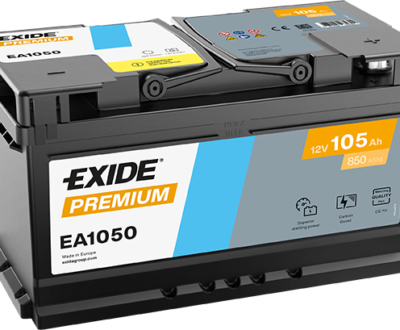 Exide Μπαταρία Αυτοκινήτου Premium EA1050 (105Ah/850A)