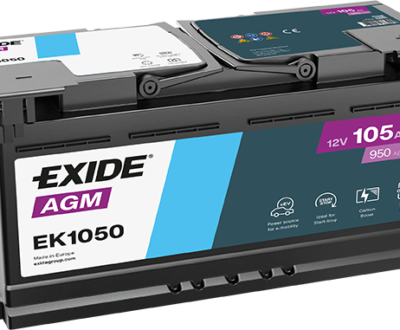 Exide Μπαταρία Αυτοκινήτου EK1050 AGM (105Ah/950A)