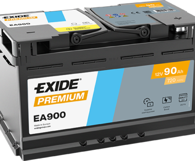 Exide Μπαταρία Αυτοκινήτου Premium EA900 (90Ah/720A)
