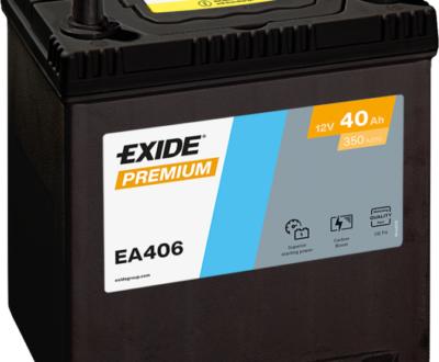 Exide Μπαταρία Αυτοκινήτου Premium EA406 (40Ah/350A)