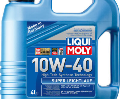 Liqui Moly Super Leicht­lauf Συνθετικό Λάδι Αυτοκινήτου 10W-40 4lt 9504