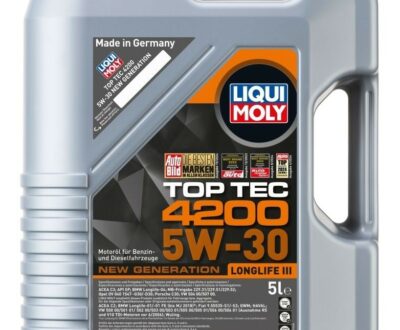 LIQUI MOLY Top Tec 4200 5W-30 New Generation 5Lt 8973/3707