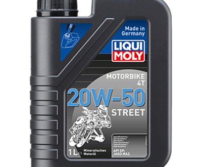 LIQUI MOLY Motorbike 4T 20W-50 Street 1Lt 1500/2762