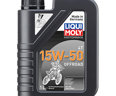 LIQUI MOLY Motorbike 4T 15W-50 Offroad 1Lt 3057