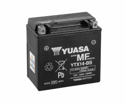 YUASA Μπαταρία Μοτοσυκλέτας YTX14-BS