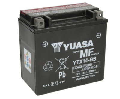 YUASA Μπαταρία Μοτοσυκλέτας YTX14-BS