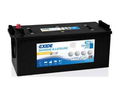 Exide Μπαταρία Σκάφους ES1600 Equipment GEL Marine & Leisure (140Ah/1600Wh/M513xΠ223xΥ223mm/Α)