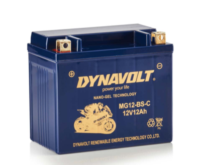 DYNAVOLT Μπαταρία Μοτοσυκλέτας YTX12 BS MG12-BS-C NANOGEL 305CA 185CCA
