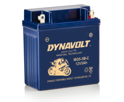 DYNAVOLT Μπαταρία Μοτοσυκλέτας YB5L MG5-3B NANOGEL 150CA 80CCA