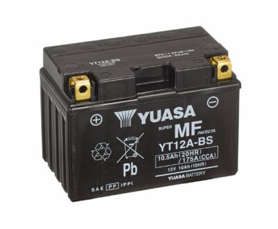 YUASA Μπαταρία Μοτοσυκλέτας YT12A-BS
