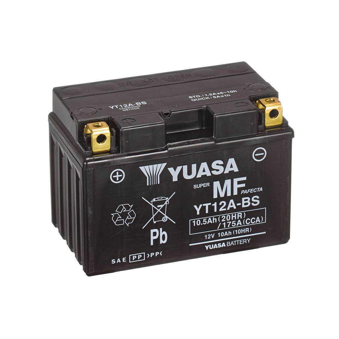 YUASA Μπαταρία Μοτοσυκλέτας YT12A-BS