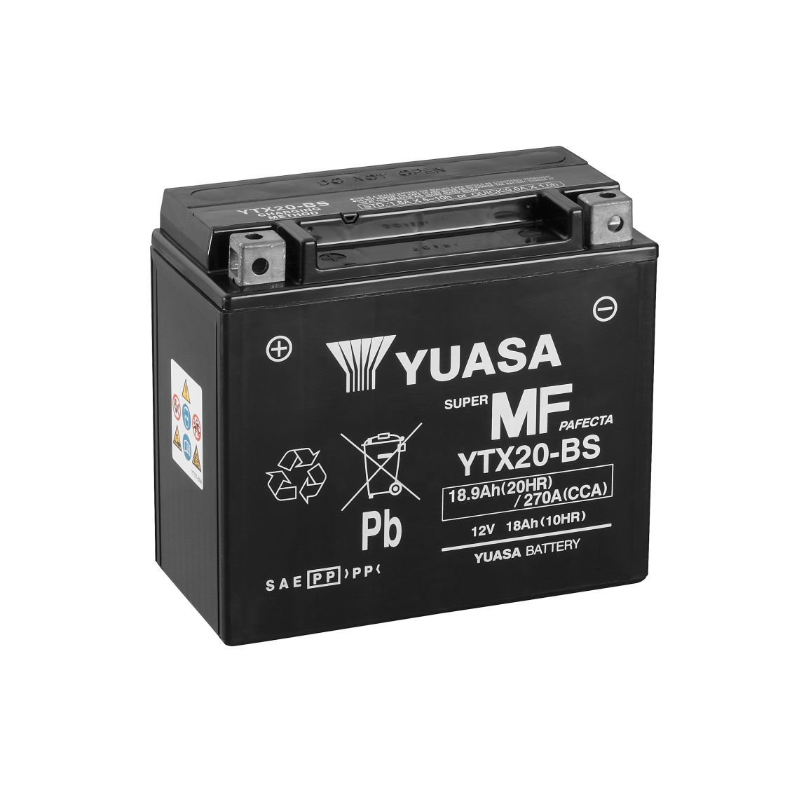YUASA Μπαταρία Μοτοσυκλέτας YTX20-BS