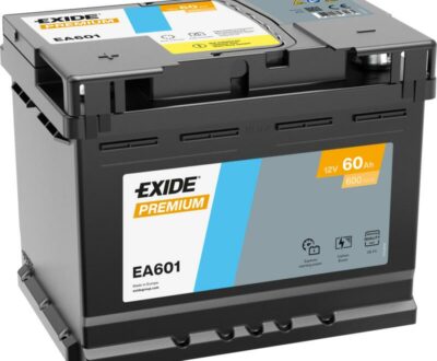 Exide Μπαταρία Αυτοκινήτου EA601 Premium (60Ah/600A/Μ242×Π175×Υ190mm/Α)